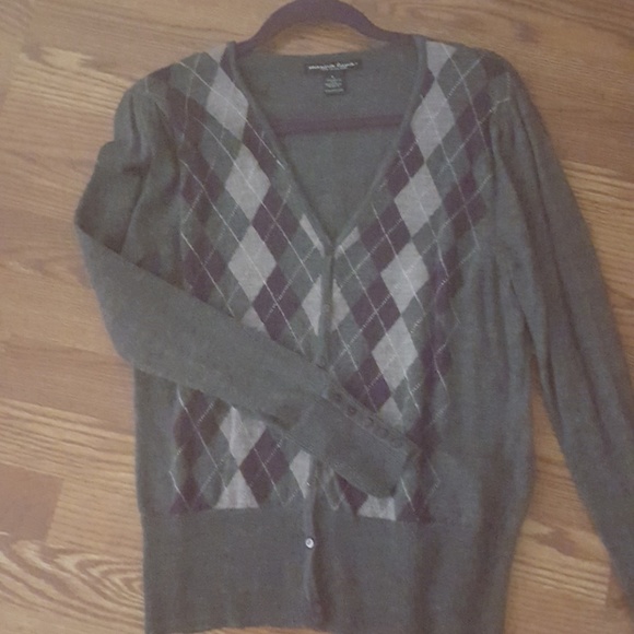NWOT 100% Merino Wool Cardigan - Picture 1 of 6